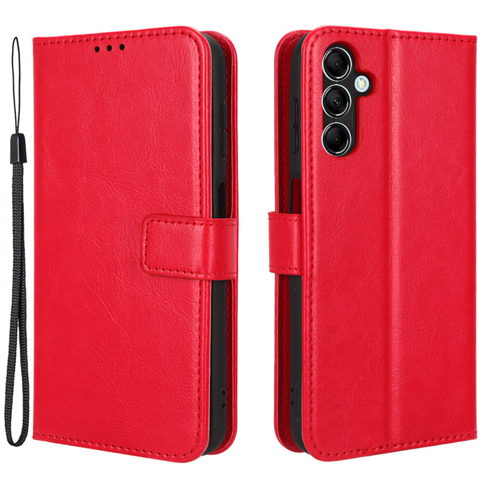 For Samsung Galaxy F34 5G M34 5G Crazy Horse Texture Leather Case Phone Cover with Wallet Stand For Samsung Galaxy F34 5G M34 5G Crazy Horse Texture Leather Case Phone Cover with Wallet Stand